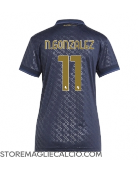 Juventus Nicolas Gonzalez #11 Maglia Gara Terza Repliche 2024-25 Donna